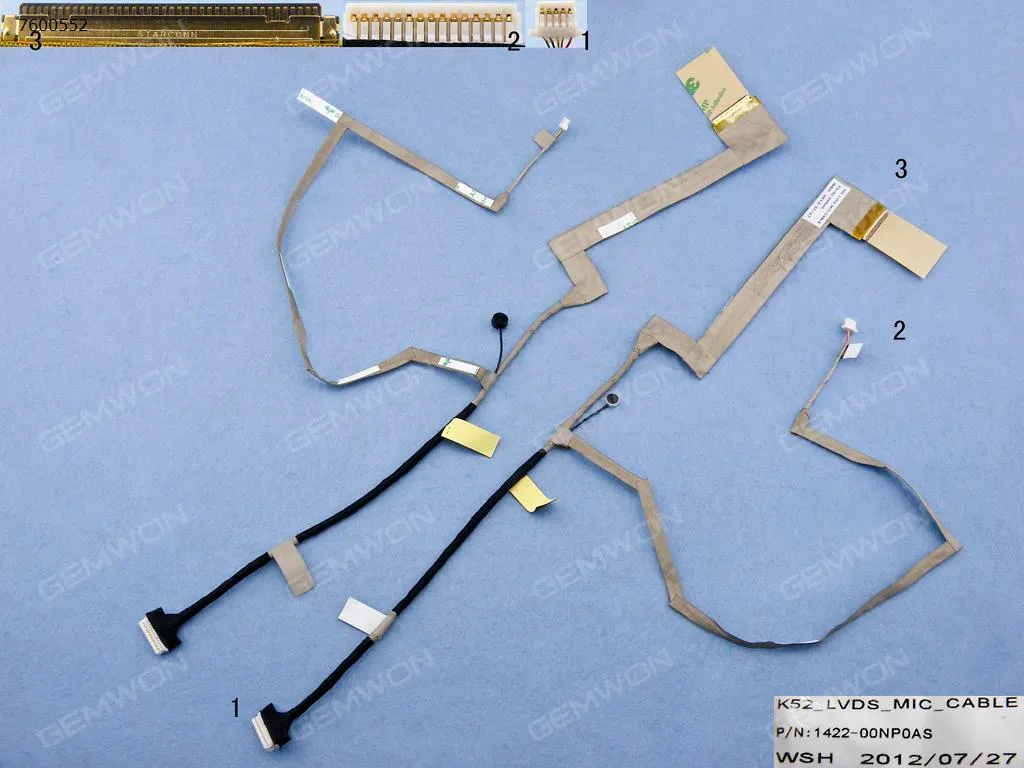 Picture of ASUS K52 K52F K52JR LED(with mic,version 1)，OEM