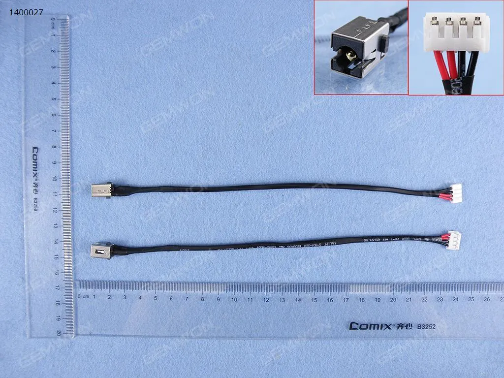 Picture of TOSHIBA H000037850 C80 C855 C870 C870D C875 C875D L850 L850D K855D L875D L870D L875D-S7230 L875D-S7332 C50-A-1DV C55D-A-11L L50-A-1EL(with cable， Length: Approx. 23cm)