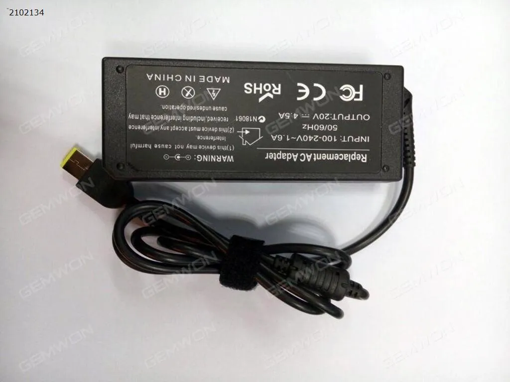 Picture of LENOVO 20V 4.5A 90W USB (High copy)