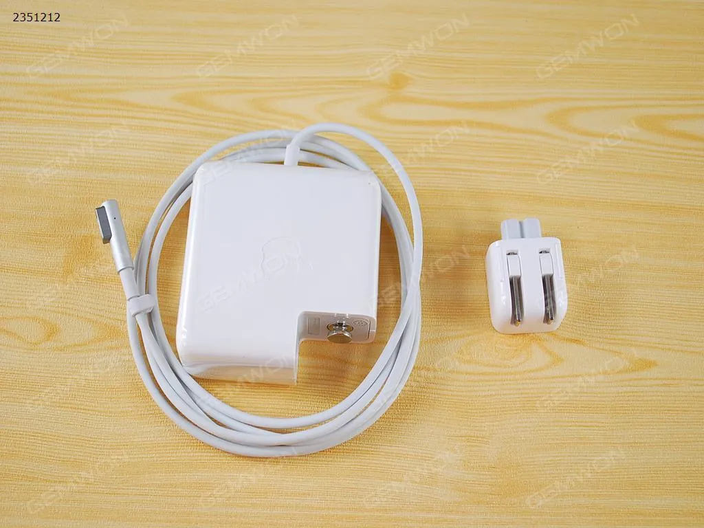 Picture of Apple Macbook 16.5V 3.65A 60W Connector Shape L For A1344 A1330 A1181 Plug：US