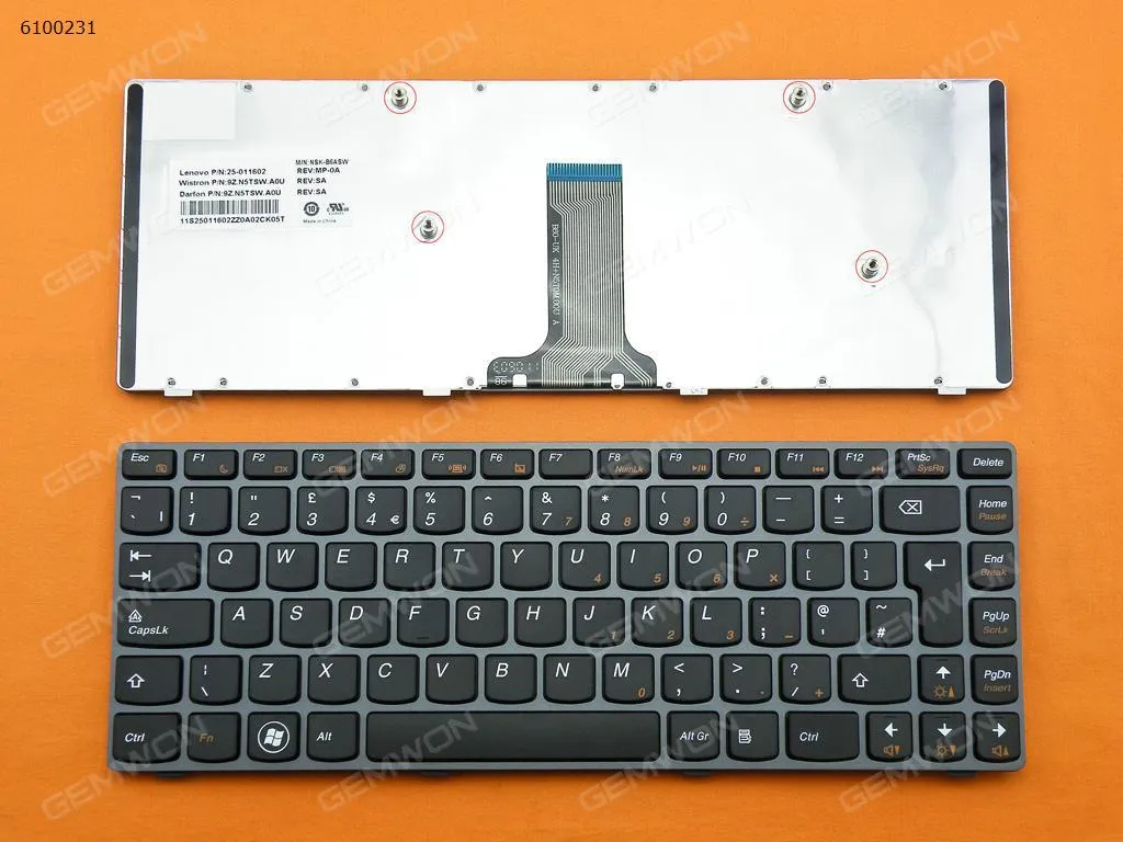 Picture of LENOVO IdeaPad V370 GRAY FRAME BLACK