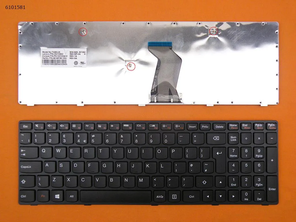 Picture of LENOVO G500 G505 G510 BLACK FRAME BLACK(For Win8)