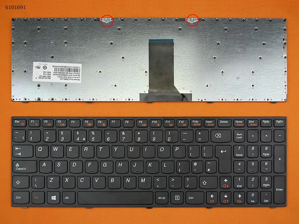 Picture of LENOVO B5400 M5400 BLACK FRAME BLACK (Win8)