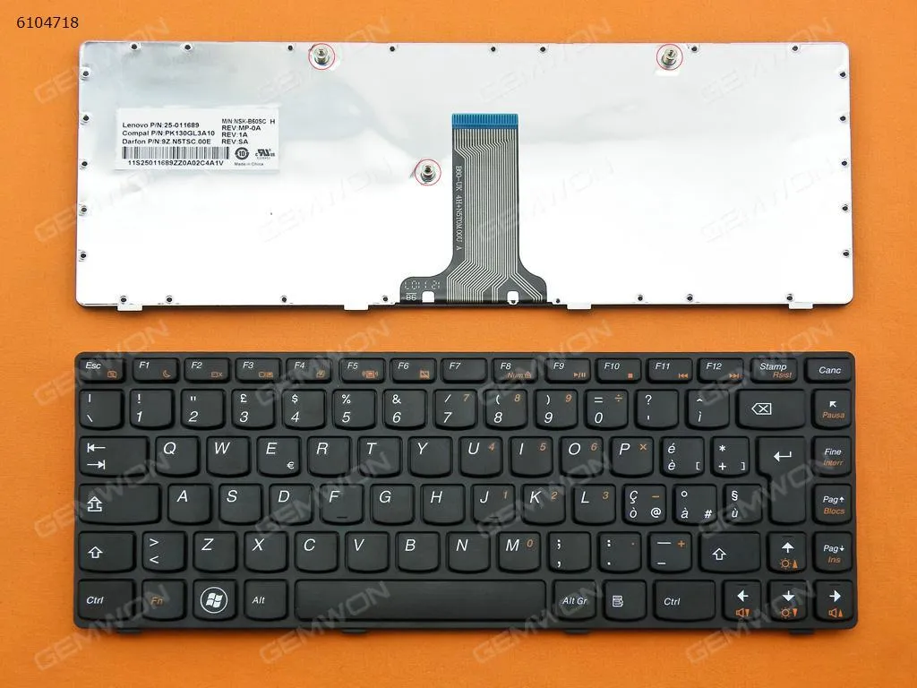 Picture of LENOVO B470 G470 V470 BLACK FRAME BLACK