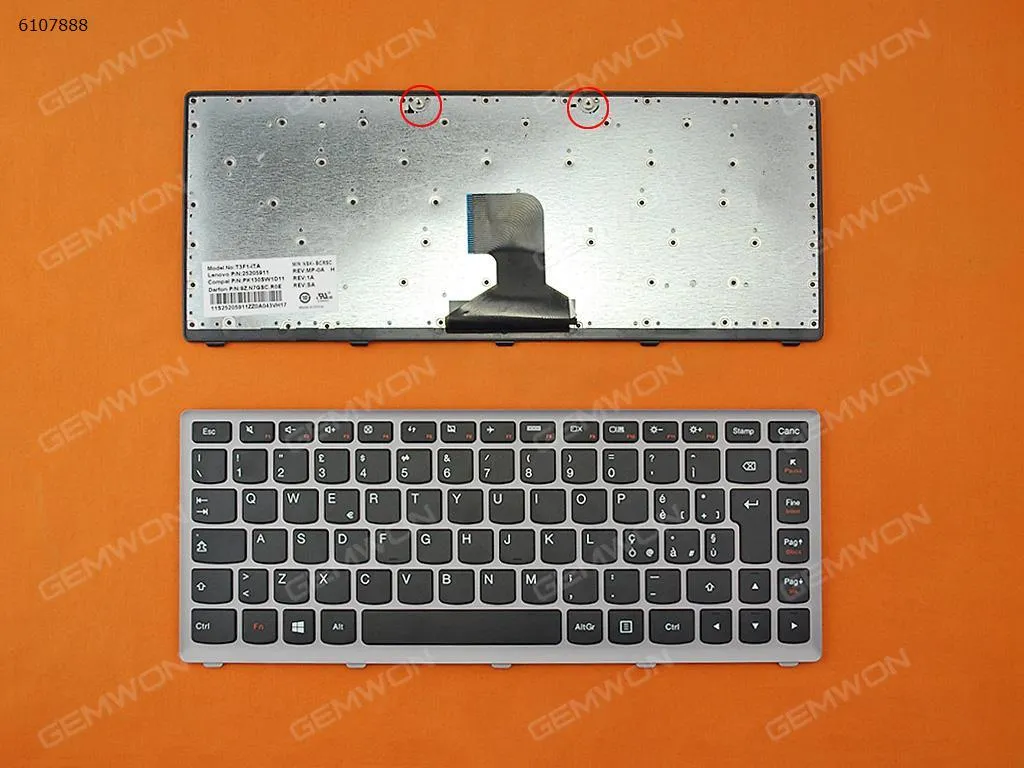 Picture of LENOVO Z400 SILVER FRAME BLACK(For Win8)
