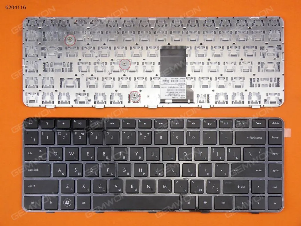 Picture of HP Pavilion DM4-1000 DV5-2000 Series BLACK FRAME BLACK(For Backlit version)