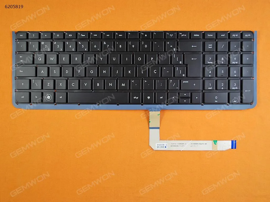 Picture of HP ENVY 17-3000 17-3200 17t-3000 17t-3200 Series BLACK(Without FRAME,Without Foil,For Backlit Version)