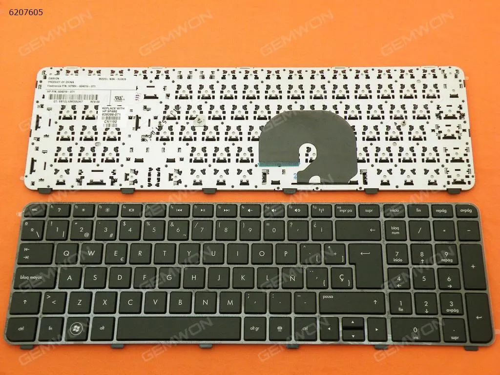 Picture of HP DV7-6000 BLACK FRAME BLACK