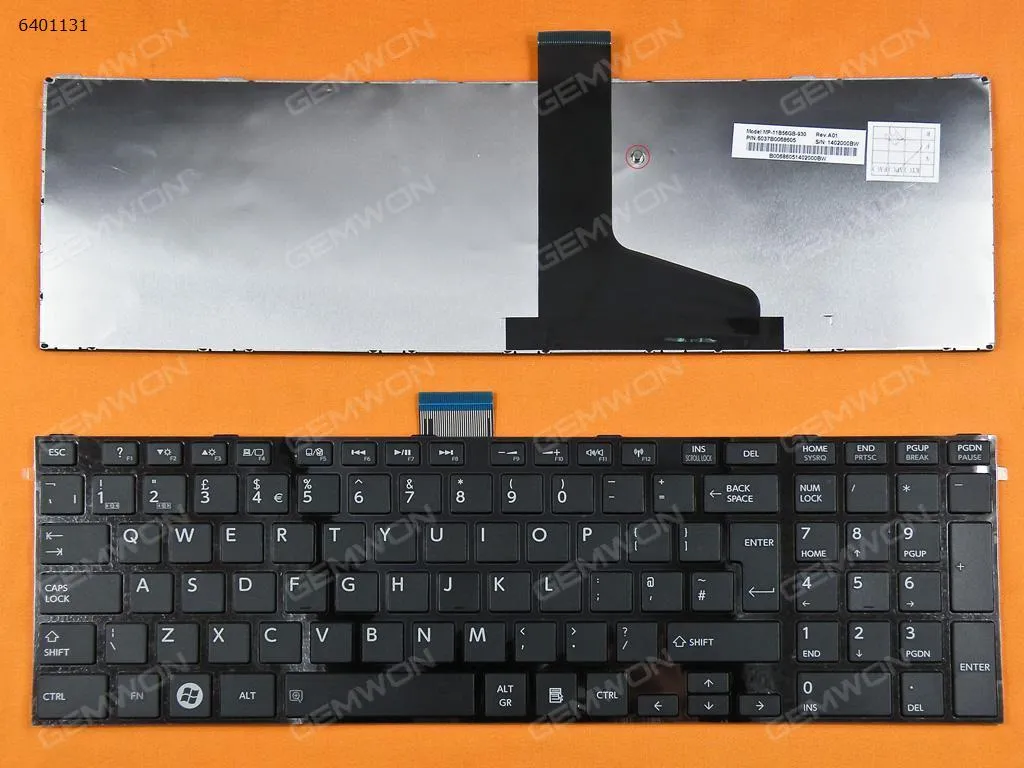 Picture of TOSHIBA L850 GLOSSY FRAME BLACK