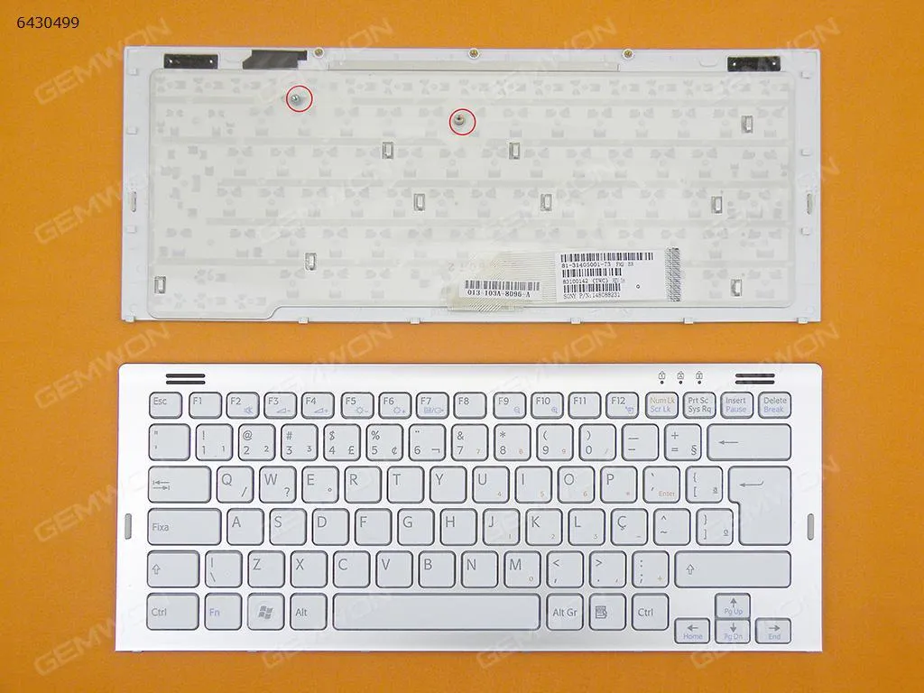 Picture of SONY VGN-SR SILVER FRAME WHITE