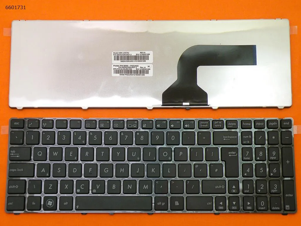 Picture of ASUS G73 K52 (G60) GLOSSY FRAME BLACK