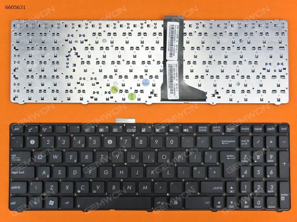 Picture of ASUS U56E BLACK(Without FRAME,without foil)