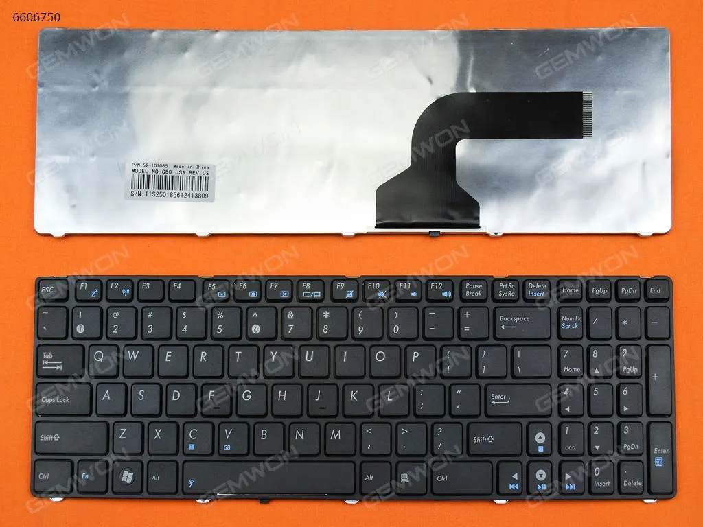 Picture of ASUS G60 BLACK FRAME BLACK OEM