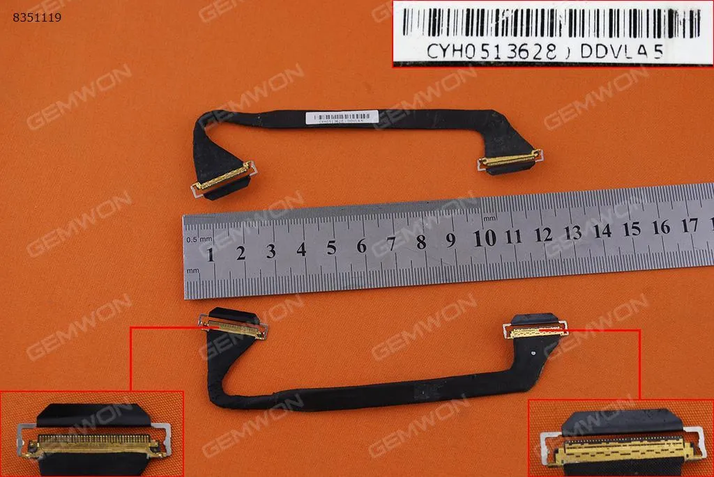 Picture of LCD Cable For APPLE Macbook Pro A1286(2008-2010 years)（95%new），ORG