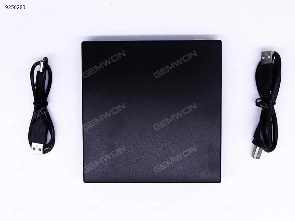 Picture of USB Slim Portable Optical Drive,DVD /VCD/DVD,Black
