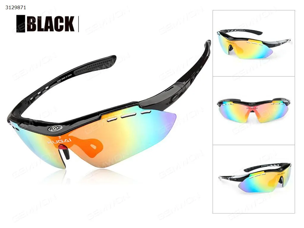 Picture of Outdoor Sport Cycling Bicycle Bike Riding Sun Glasses Eyewear KG-0089(black)