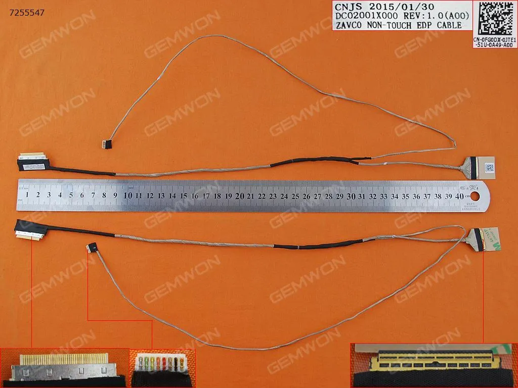 Picture of DELL 15-5545 5547 5543 5548 5455 5000，30pin（Without Touch ，ORG）