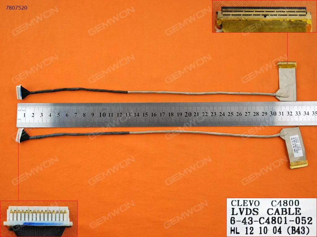Picture of CLEVO C4800 HCL L74 Itautec A7520 W7535 W7730 W7425，ORG