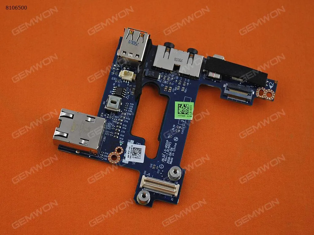 Picture of USB VGA Audio Board And NIC Connector For DELL DELL E6500 M4400 E6400 E6410 E6420（Pulled）