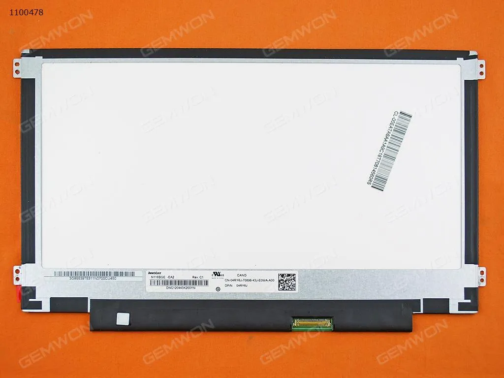 Picture of Asus E210MA Series Replacement Laptop Screen N116BGE-EA2 REV C2 11.6" 30 Pin