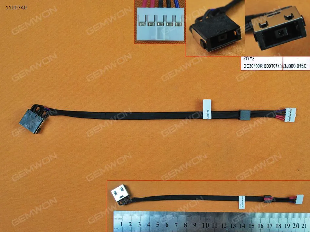 Picture of LENOVO Ideapd Y50-70 DC30100LG00 (Cable LENGTH:approx 20cm)