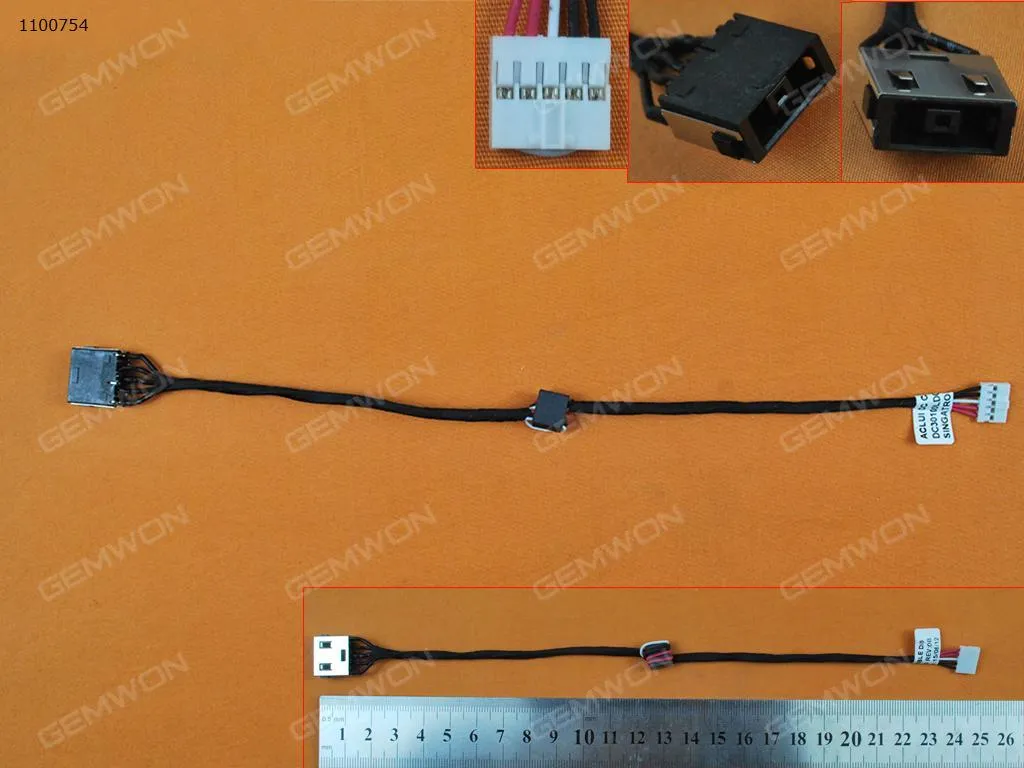 Picture of Lenovo G50-80 G50-85 G50-70 DC IN POWER JACK（cable length:23cm approx）