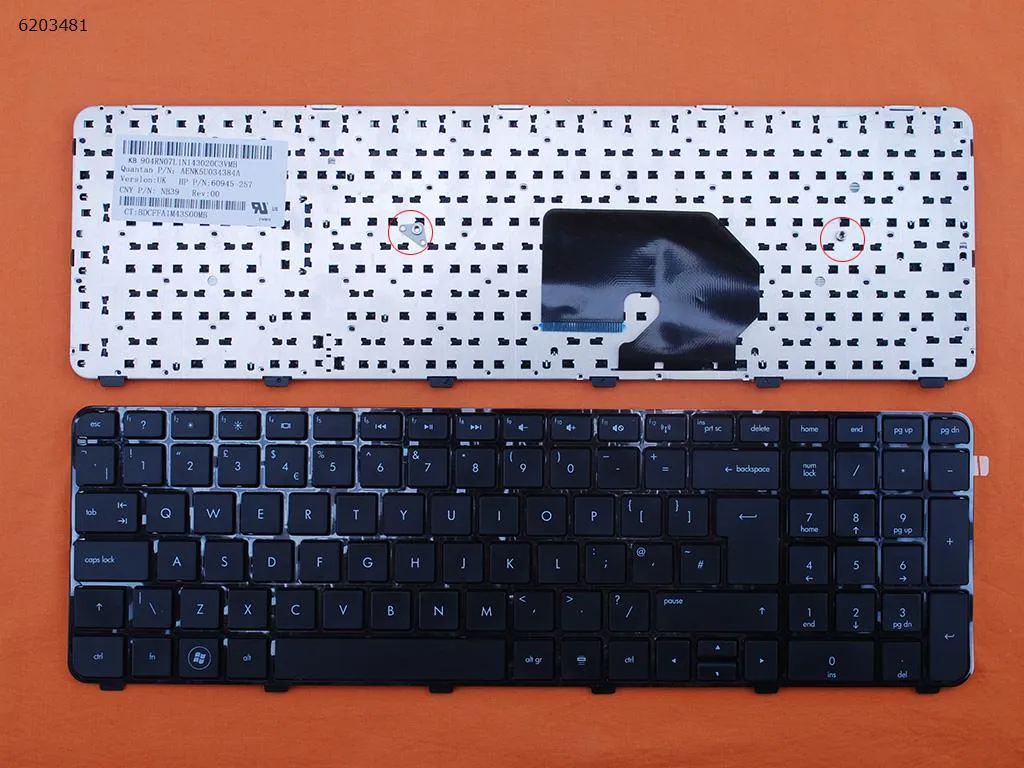 Picture of HP DV7-6000 GLOSSY FRAME BLACK( OEM )