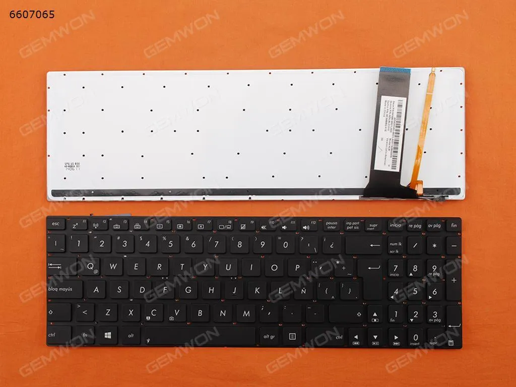 Picture of ASUS N56 N56V U500VZ N76 N76VM N76VJ BLACK(Backlit,With foil,Without FRAME,Win8)