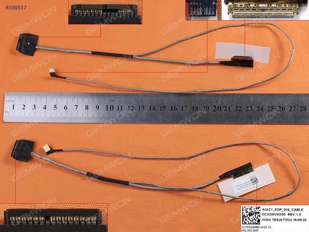 Picture of Lenovo V4000 Z51-70 30Pin Independent Graphics,ORG