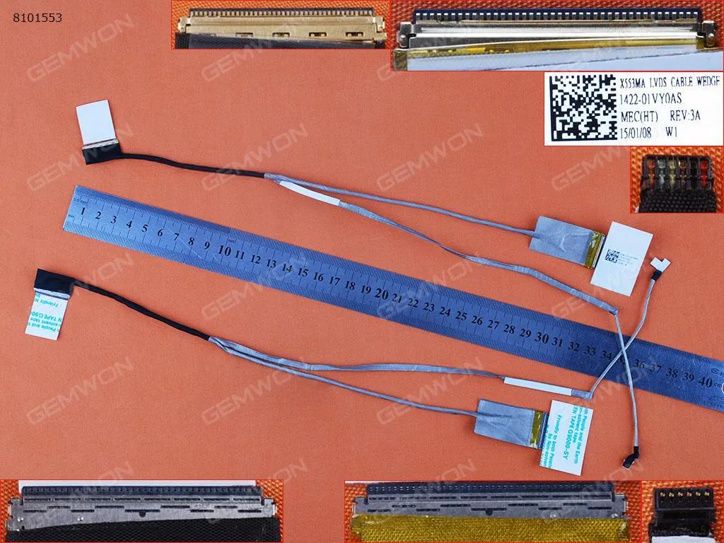 Picture of ASUS X553MA X553MA-DH91 X553M X553 15.6" Without Touch(40Pin，without mic,version 1)，ORG