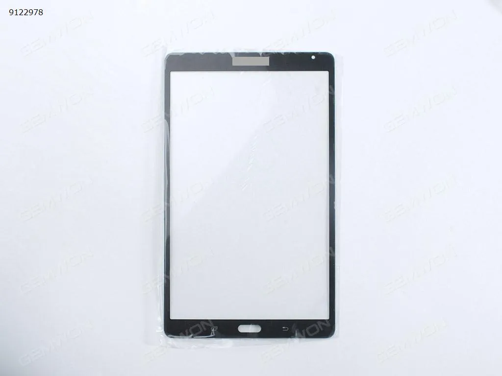 Picture of Front Screen Glass Lens for Samsung Galaxy Tab S SM-T700 T700 8.4" Black  Original