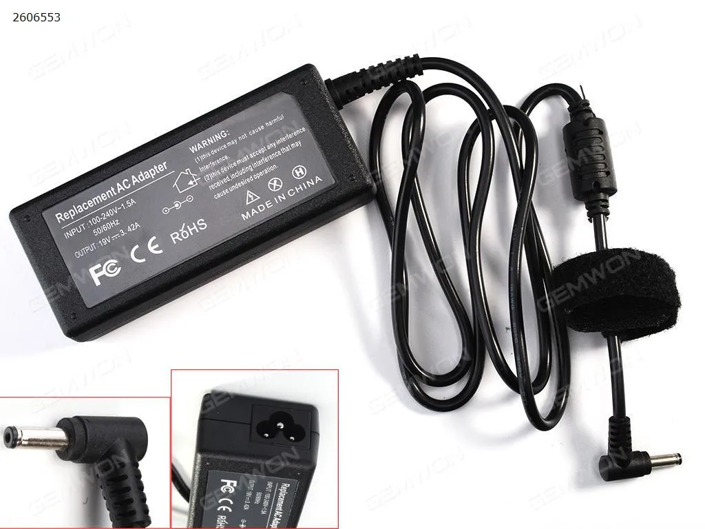Picture of ASUS  19V 3.42A  Φ4.0*1.35mm 65W (High copy)