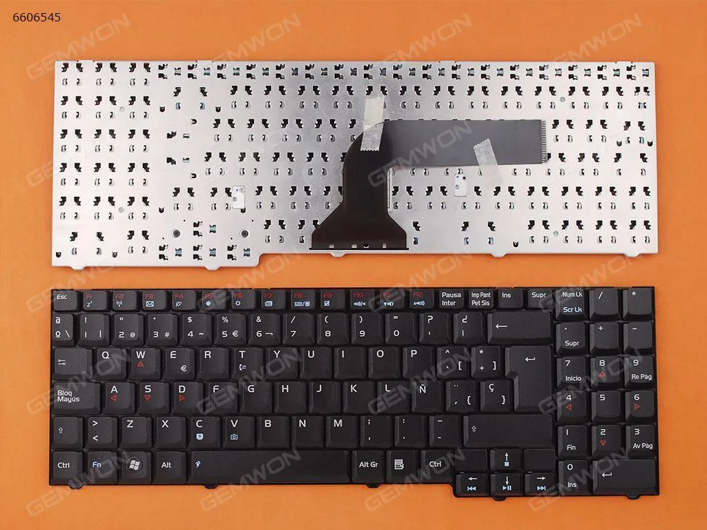 Picture of ASUS M70 M50 X71 BLACK (Without screw)