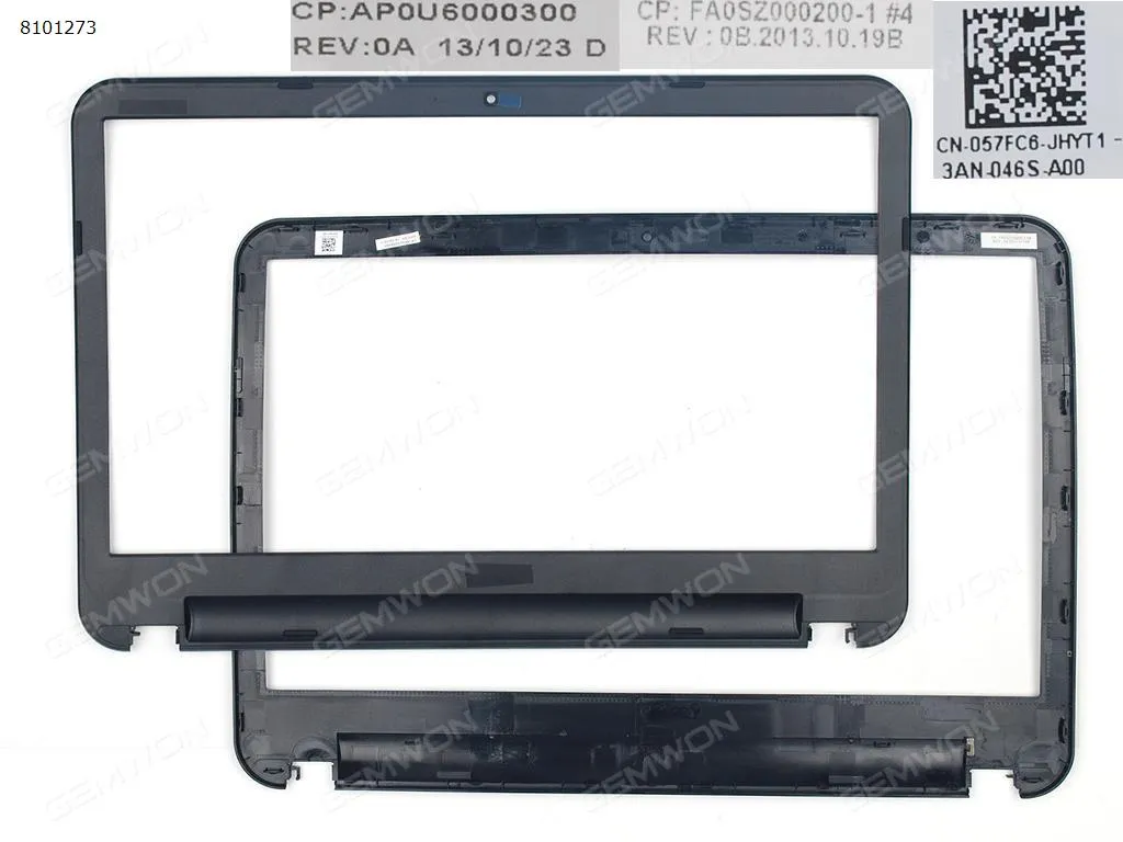 Picture of DELL Inspiron 3521 5521 LCD Front Frame Plastic Cover Mask Display Bezel 24K3D