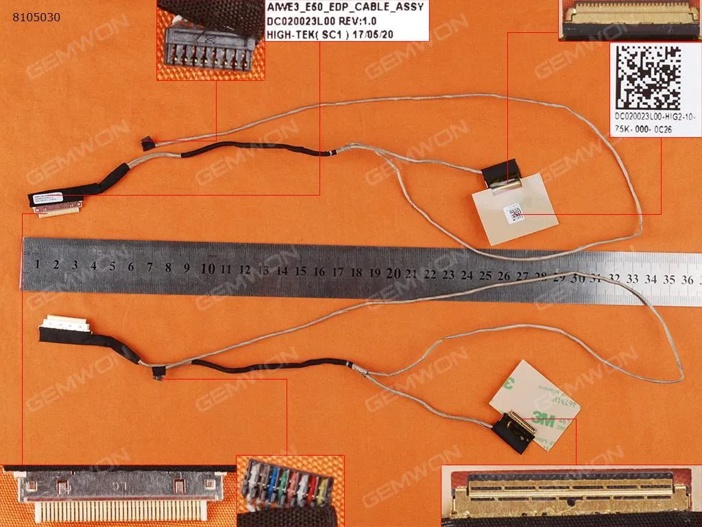 Picture of Lenovo E50-30 E50-45 E50-70 E50-80 30Pin，ORG