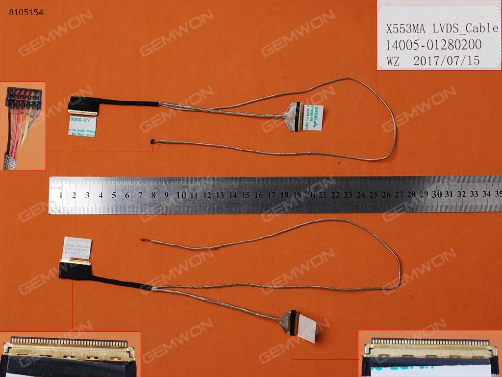Picture of ASUS X553MA X553M X553 D553MA X503M X503MA R515MA(40Pin，without mic,version 2)，OEM