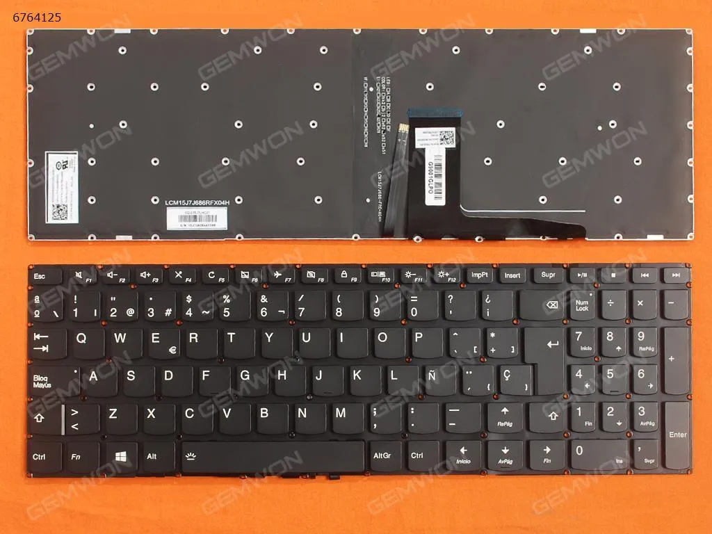 Picture of LENOVO Ideapad 310-15 BLACK win8(Backlit,Without FRAME)