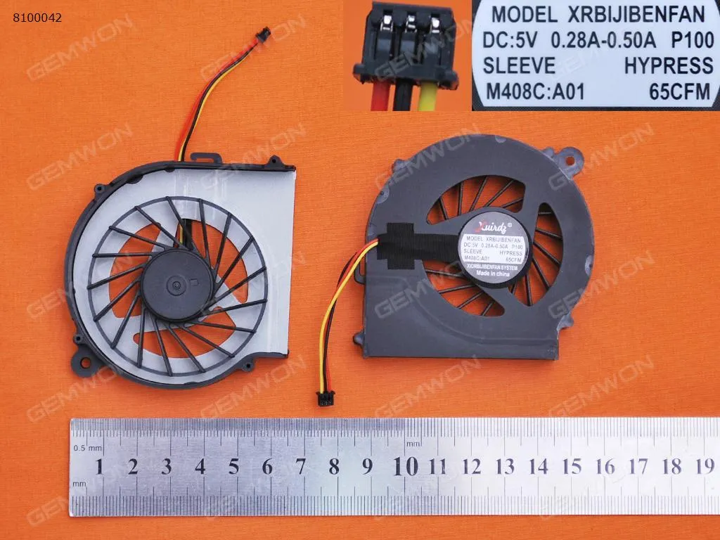 Picture of HP CQ42 G42 G4-1000 G6-1000(3 pins,High copy)  65CFM  P100