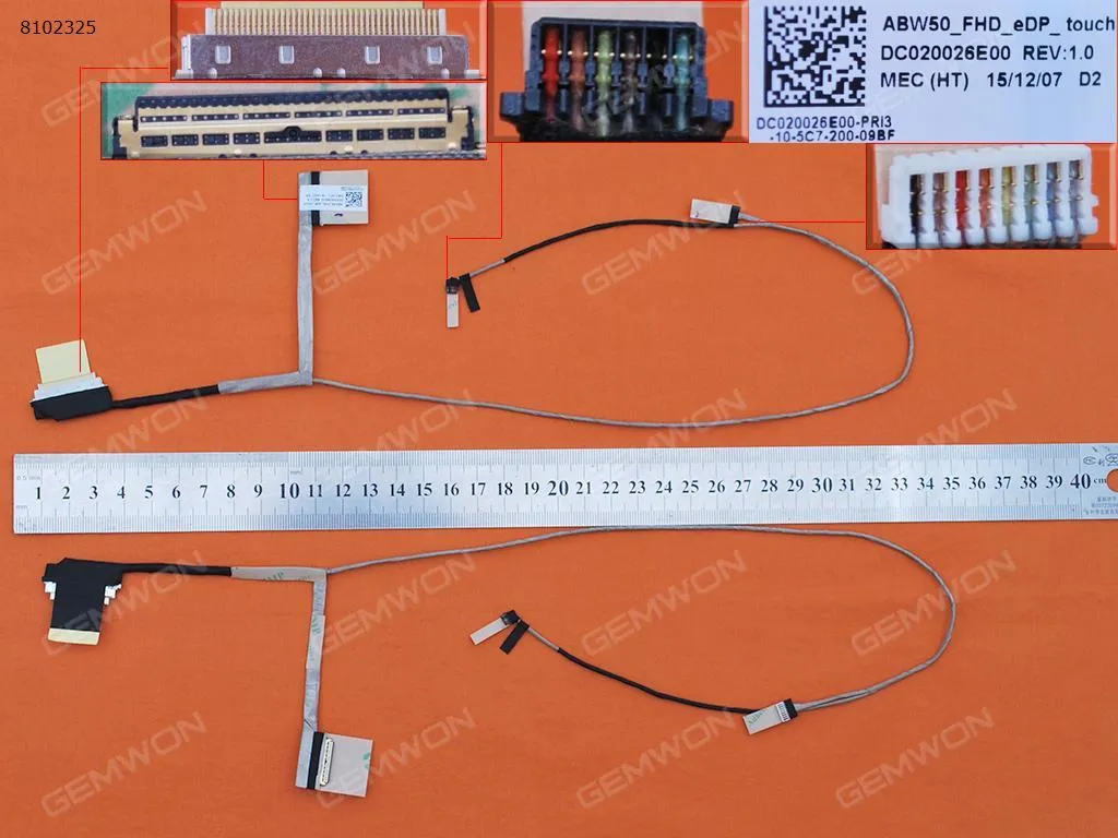 Picture of Laptop LCD/LED cable for HP ENVY 15T-AE M6-P M6-P113DX,With Touch，ORG