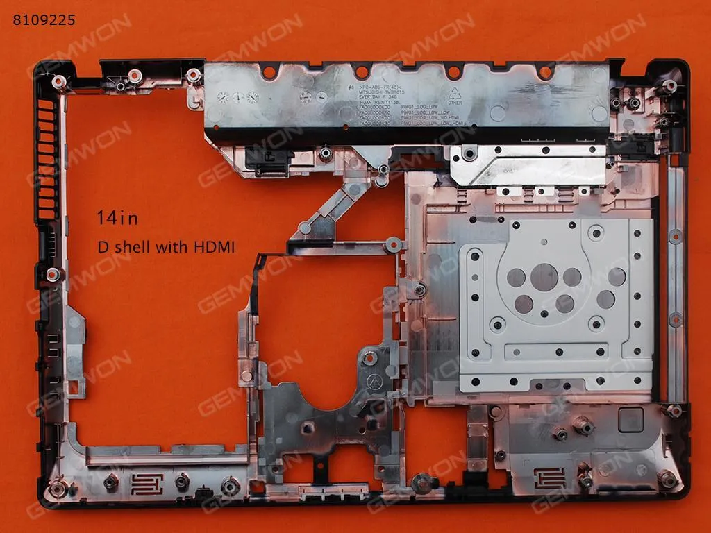 Picture of New Bottom Base Cover Palmrest Upper Case For Lenovo G470 G475 With HDMI