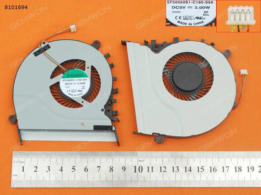 Picture of ASUS S551L S551LB V551 V551L 4pin 5V 0.4A(Original)