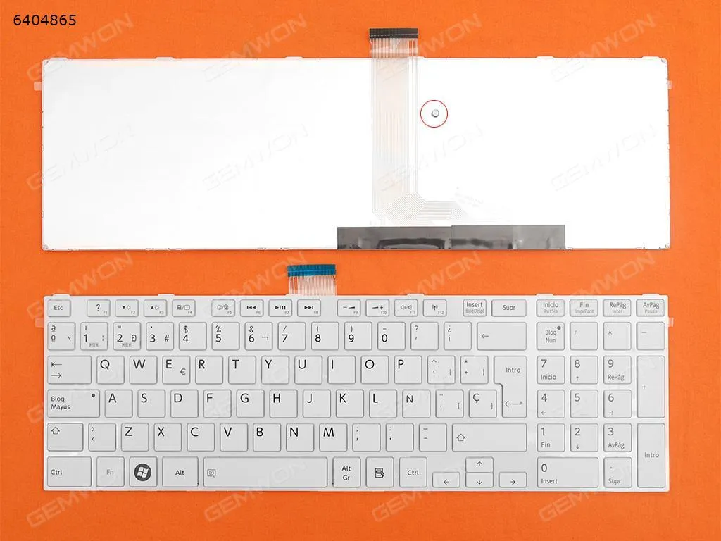 Picture of TOSHIBA L850 WHITE FRAME WHITE