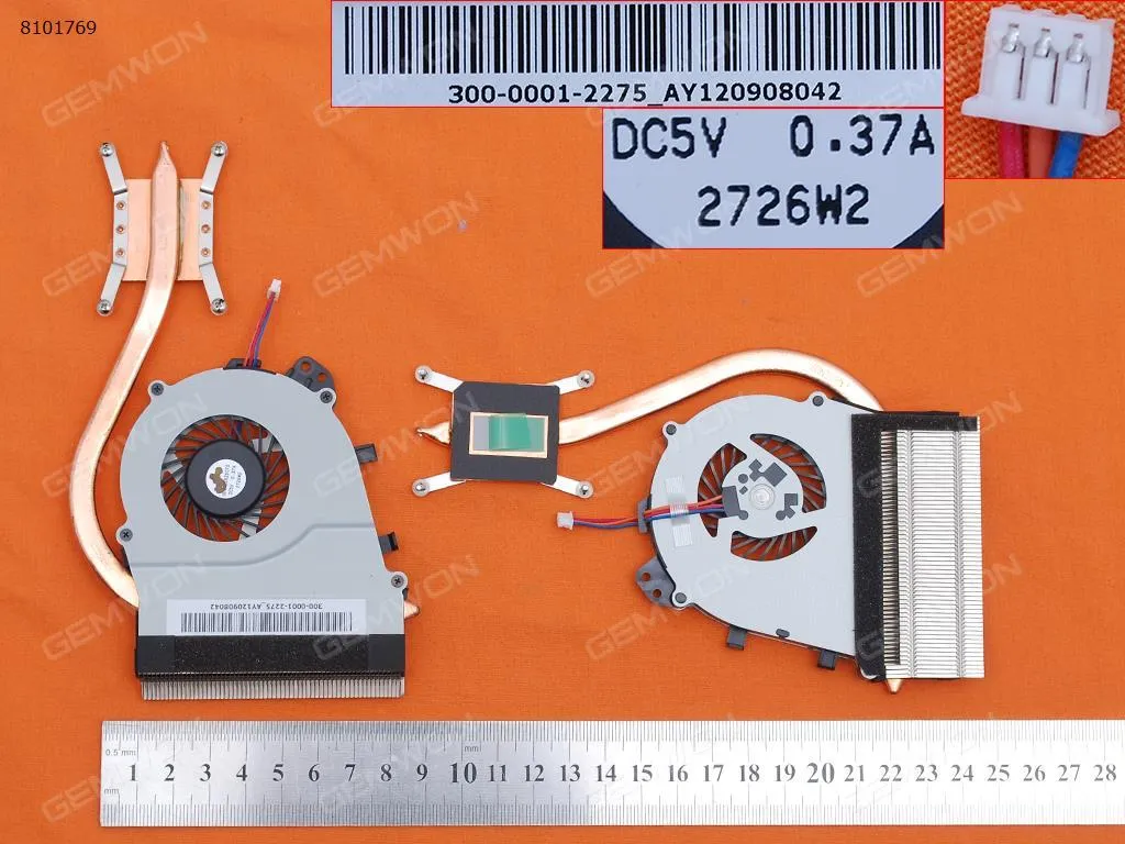 Picture of SONY VAIO SVE14 SVE14A16ECP SVE14AA12T E14(Integrated graphics Heatsink)