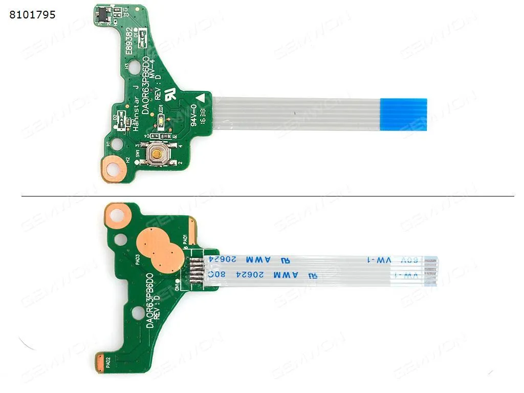 Picture of Power Button Board With Cable For HP Pavilion 15-E Series