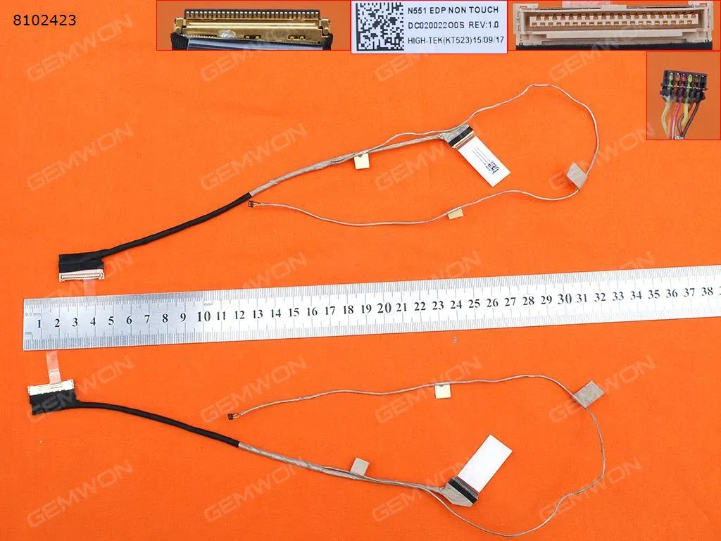 Picture of Laptop LCD/LED cable for Asus N551 N551JM N551JK N551JB N551JQ GL551JM G551 30pin,ORG