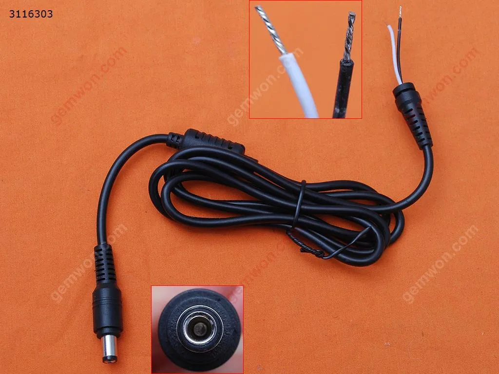 Picture of 6.3x3.0mm DC Cords,0.3㎡ 1.2M，Good Quality