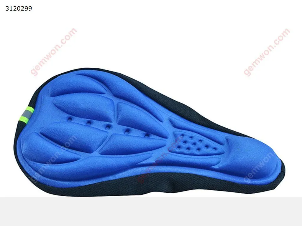 Picture of Outdoor Mountain Bike Seat Cushion, Multicolour 3D Saddles，Blue