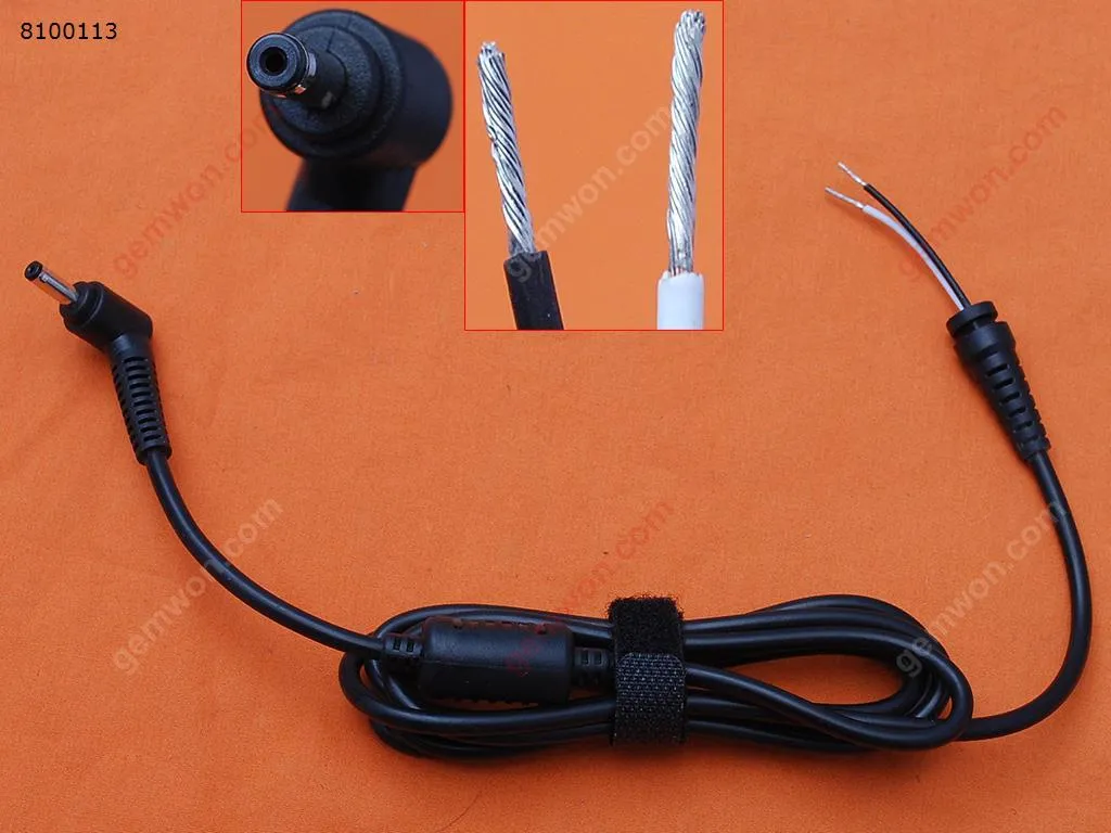 Picture of 4.0x1.35mm DC Cords For ASUS,0.6㎡ 1.5M,Material: Copper,(Good Quality)