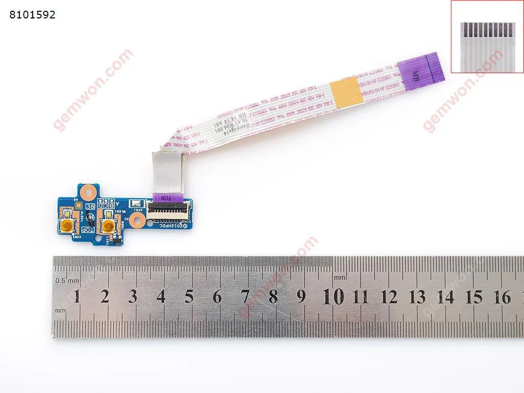 Picture of Function Button Board With Cable For HP ProBook 440 445 G1