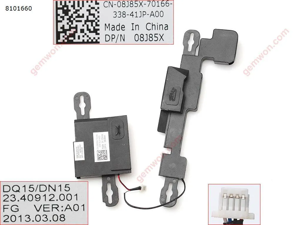 Picture of Internal Laptop Speakers For DELL Inspiron 15R N5110 M5110 M511R V3550(Left+Right)